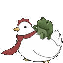 bufo-but-you-can-feel-the-electro-house-music-in-the-gif-and-oh-yea-theres-also-a-dapper-chicken.gif